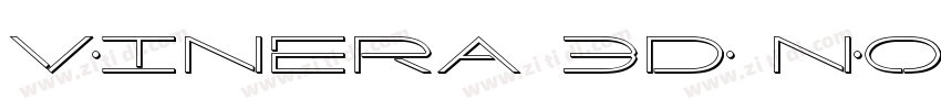 Vinera 3D Normal字体转换